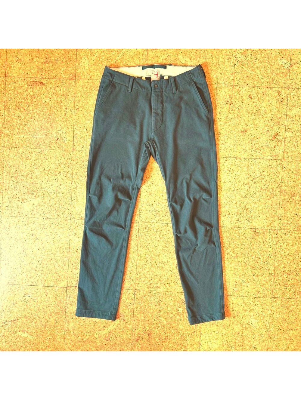 Relwen Olive Green Pants Mens 32 Actual W34 L34 Stretch Military Utility Stretch